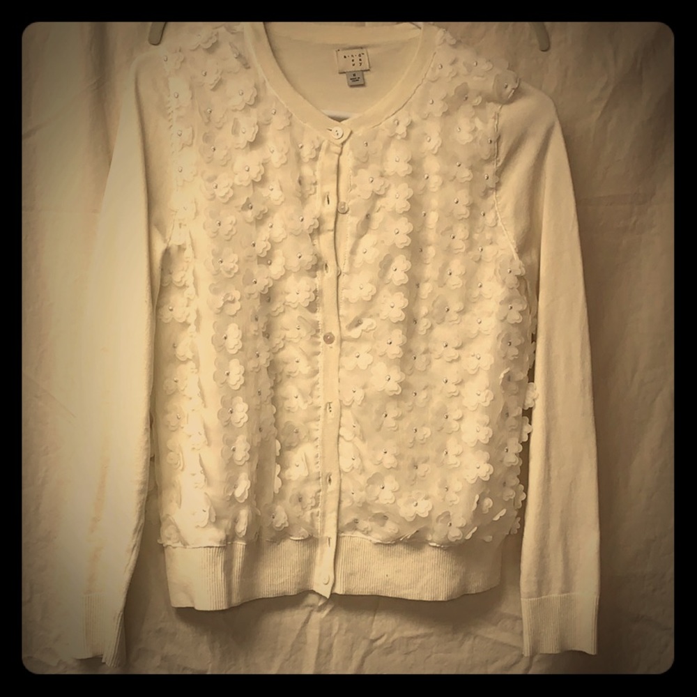 Flowery Cardigan